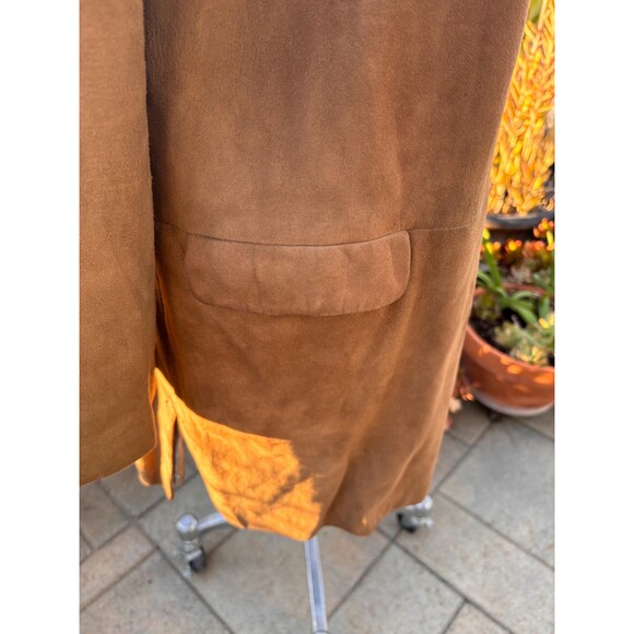 Cresco Country Sportswewr Suede Coat with Fur Collar - Picture 10 of 10